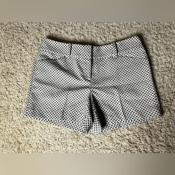 Ann Taylor Pants - Women's Ann Taylor Petite Black and White Polka Dot Shorts